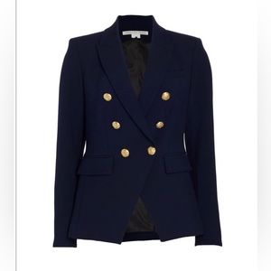 VERONICA BEARD Navy Miller Dickey Jacket size 8
